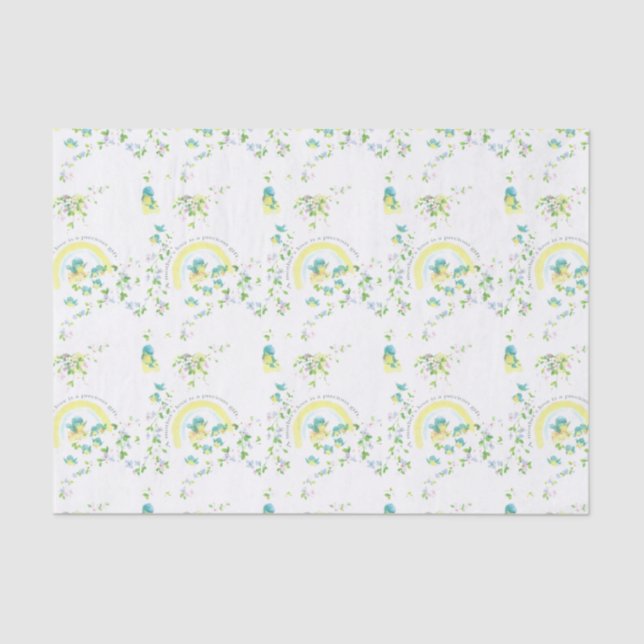 Papel De Seda O amor de uma mãe é um presente de Precioso (Frente )