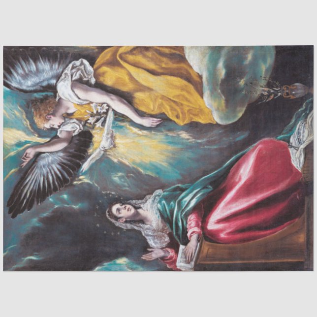 Papel De Seda O anúncio, El Greco (Frente )