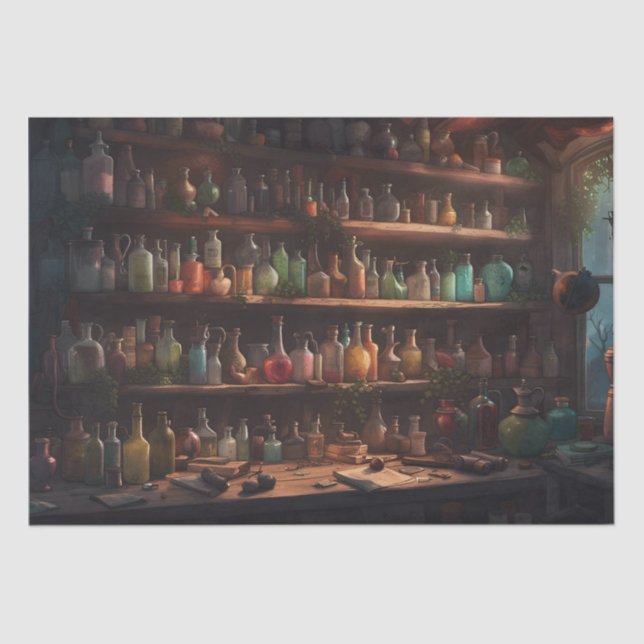 Papel De Seda O Apothecary dos Assistentes | Arte Digital (Frente )