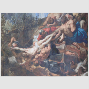 Papel De Seda O aumento da cruz, Rubens