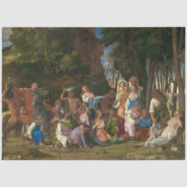 Papel De Seda O Banquete dos deuses (de Giovanni Bellini)
