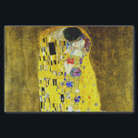 Papel De Seda O beijo por Gustavo Klimt, pintor do symbolist,<br><div class="desc">Gustavo Klimt (14 de julho de 1862 - 6 de fevereiro de 1918) era um pintor do symbolist e austríacos dos membros os mais proeminentes do movimento da separação de Viena. Klimt é notado para suas pinturas, pinturas murais, esboços, e outros objets - arte de d '. O assunto preliminar...</div>