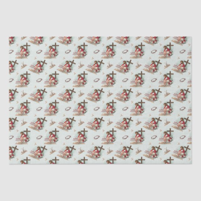 Papel De Seda O Bom Pastor (Frente )