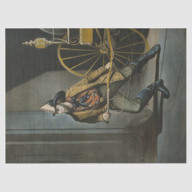 Papel De Seda O Bombeiro Americano: Sempre Pronto (Frente )