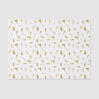 Papel De Seda O cabeleireiro do brilho do falso utiliza