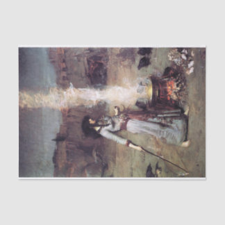 Papel De Seda O Círculo Mágico de John William Waterhouse -1886 