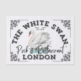 Papel De Seda O Cisne Branco - Símbolo Pub