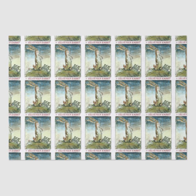 Papel De Seda O coelho do Velveteen (Frente )