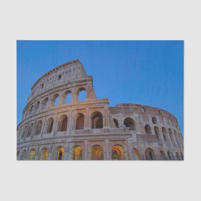 Papel De Seda O Colosseum, original o anfiteatro de Flavian (Frente )