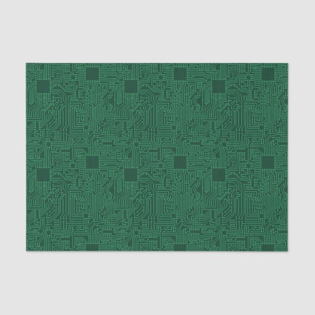 Papel De Seda O conselho de circuito do computador (Frente )