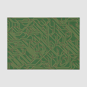 Papel De Seda O conselho de circuito elétrico