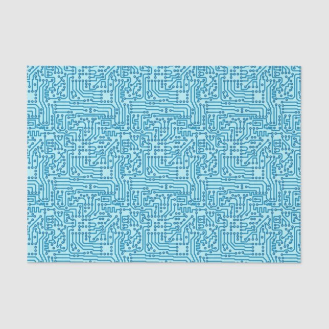 Papel De Seda O conselho de circuito eletrônico de Digitas (Frente )