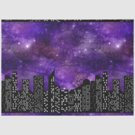 Papel De Seda O Design 10 Starry Skyline Series