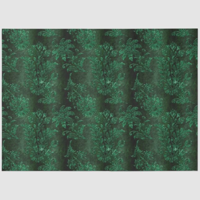 Papel De Seda O Design 1 da série Green Velvet (Frente )