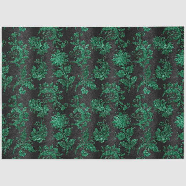 Papel De Seda O Design 9 da série Green Velvet (Frente )