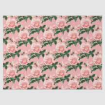 O Design da Série Abelha Rosa e Dourada 16 Tissue