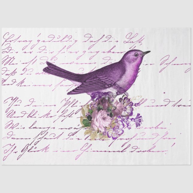 Papel De Seda O Design da série Buquê 126 (Frente )