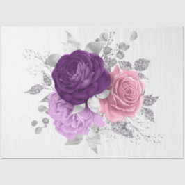 Papel De Seda O Design da série Buquê 153