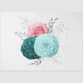 Papel De Seda O Design da série Buquê 164