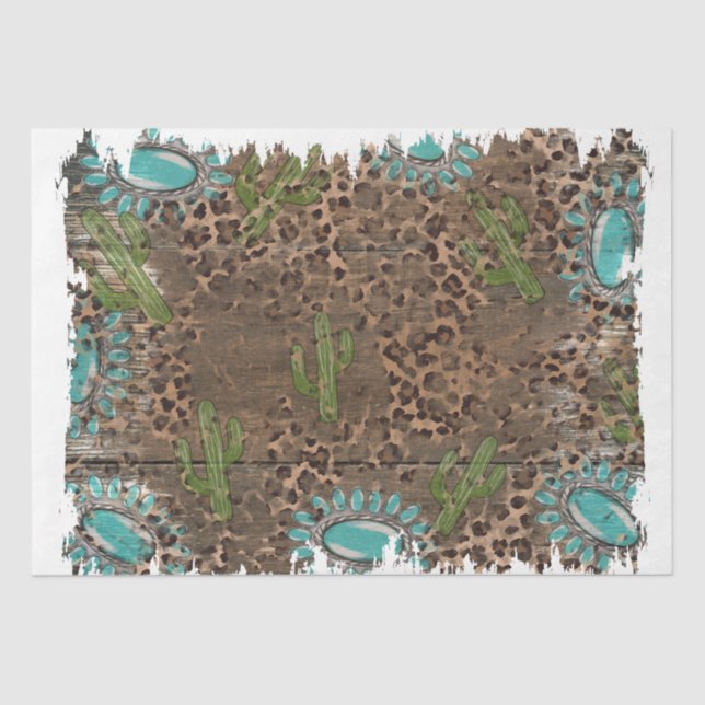 Papel De Seda O Design da série ocidental 10 (Frente )