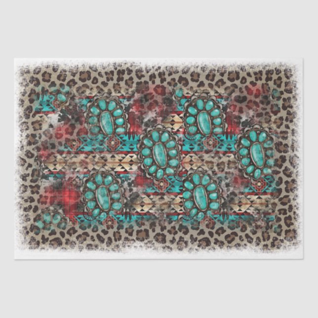 Papel De Seda O Design da série ocidental 24 (Frente )