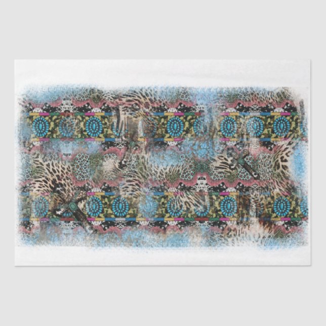 Papel De Seda O Design da série ocidental 29 (Frente )