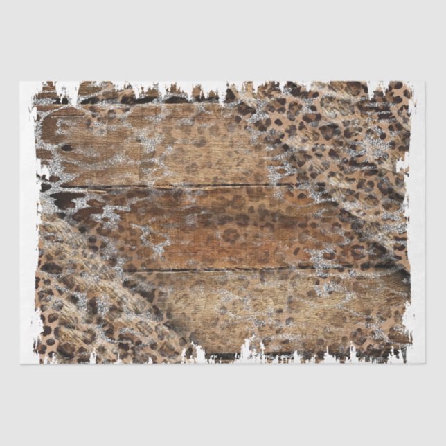 Papel De Seda O Design da série ocidental 34 (Frente )