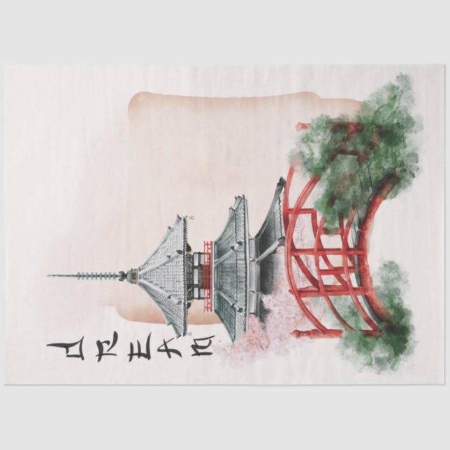 Papel De Seda O Design da Série Okinawa 10 (Frente )