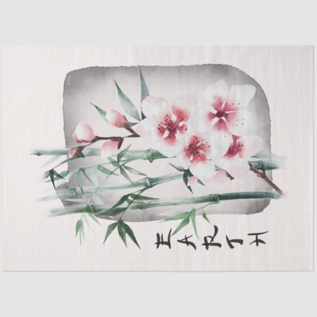 Papel De Seda O Design da Série Okinawa 17 (Frente )