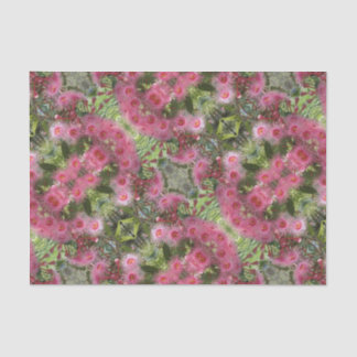 Papel De Seda O eucalipto cor-de-rosa de Gumnut floresce o