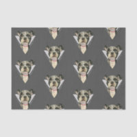 O "filhote de cachorro Eyes" a aguarela do cão do