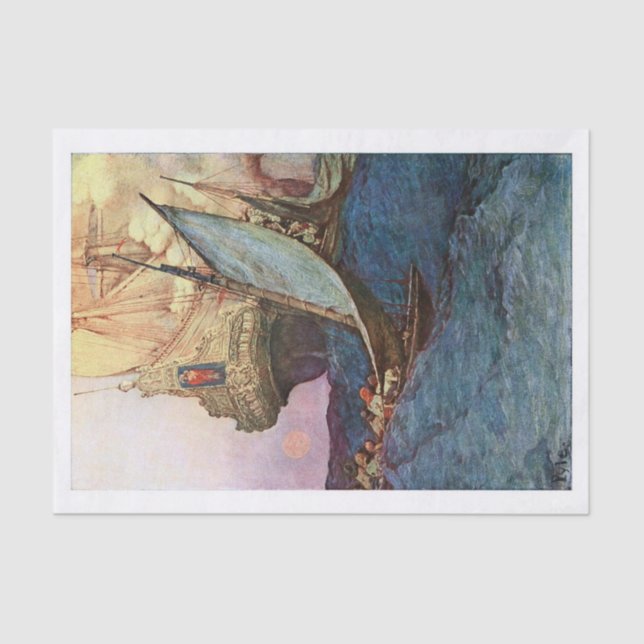 Papel De Seda O Galeão (Frente )