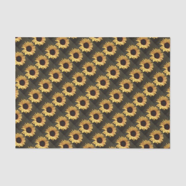 Papel De Seda O girassol de Susan (Frente )