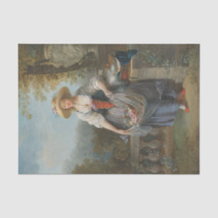 Papel De Seda O jardineiro Bonito de Jean-Frederic Schall