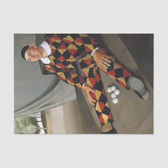 Papel De Seda O Juggler (por Antonio Donghi) (Frente )