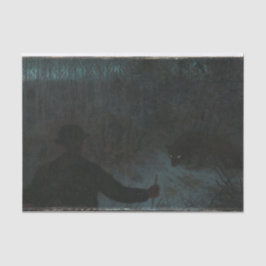 Papel De Seda O Lado da Cinza e o Lobo