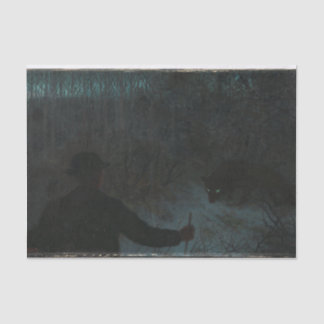 Papel De Seda O Lado da Cinza e o Lobo