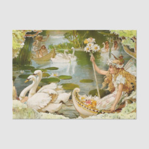 Papel De Seda “O Lago das Fadas” por E S Hardy