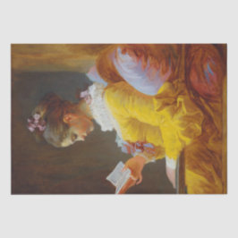 Papel De Seda O leitor por Jean-Honore Fragonard