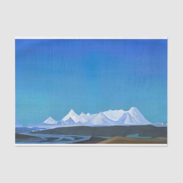 Papel De Seda O Maior e o Maior de Tangla, de Roerich (Frente )