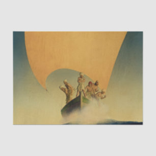 Papel De Seda “O Navio Pirata” por Maxfield Parrish