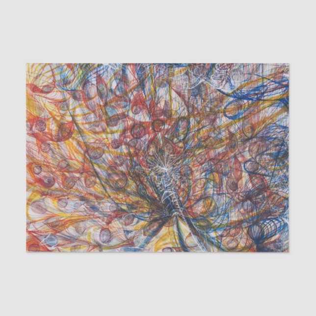 Papel De Seda O Olho do Senhor por Georgiana Houghton (Frente )