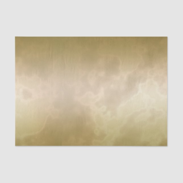 Papel De Seda O ouro e aumentou (Frente )