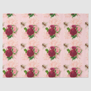 Papel De Seda O Papo de Tecidos do Design 17, série Pink e Dour