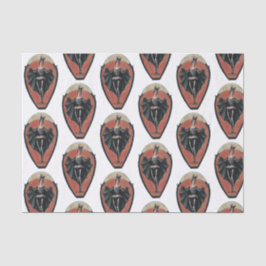 Papel De Seda O partido da senhora do traje do vintage telhou o