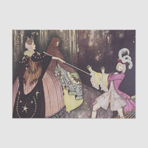 Papel De Seda “O Pássaro Azul” por Edmund Dulac