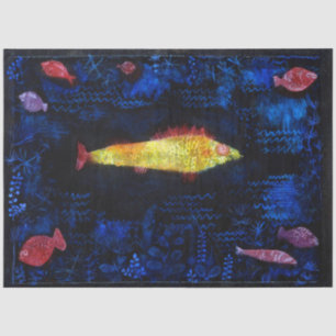 Papel De Seda O Peixe Goldfish, Paul Klee