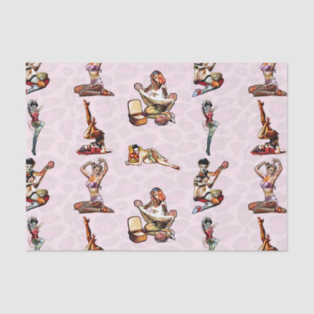 Papel De Seda O Pin do zombi levanta (Frente )