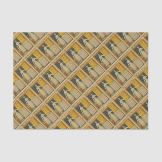 Papel De Seda O poster de 1917 WWI seja uma enfermeira treinada (Frente )