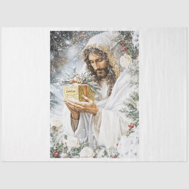 Papel De Seda O presente da salvação (Frente )